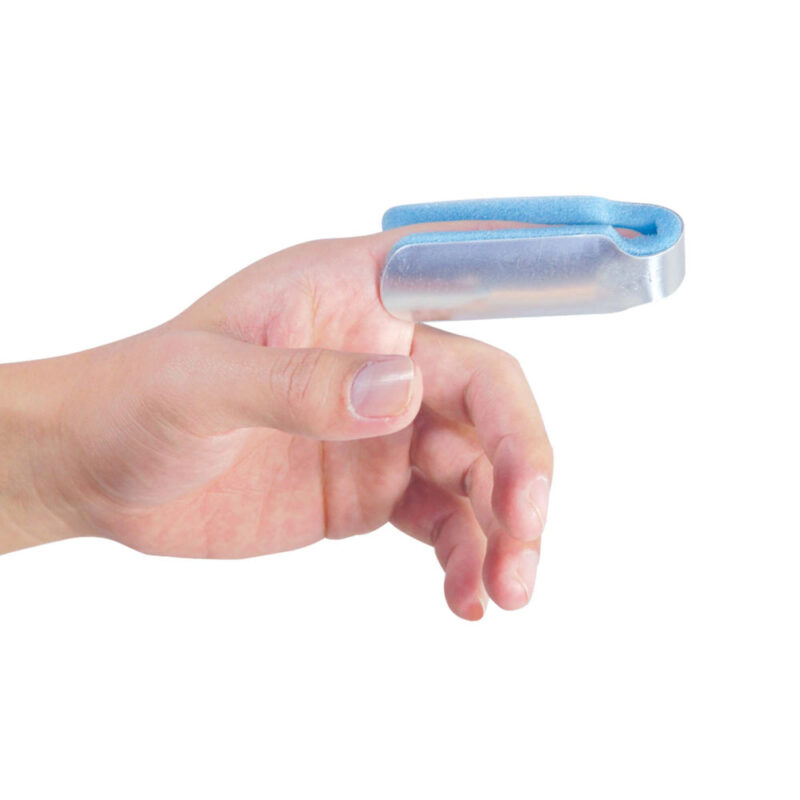 Férula para dedo de cuna plegable